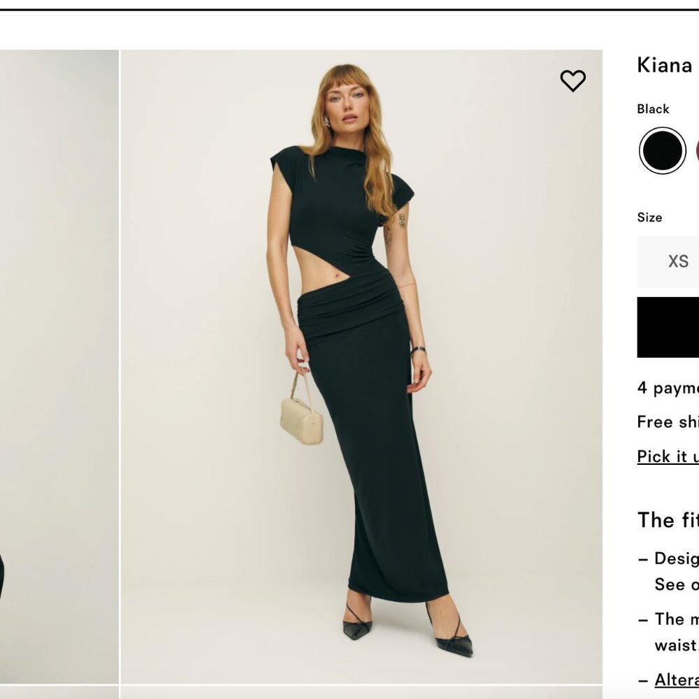 Reformation Kiana Knit Dress